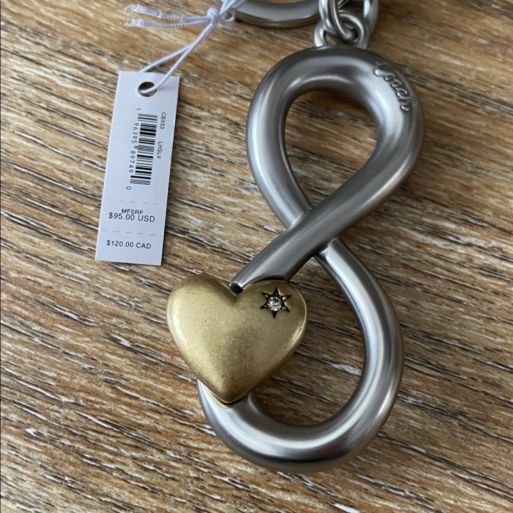 Coach The Summer I Turned Pretty Infinity Charm NWT - Picture 6 of 7